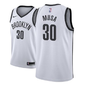 Dzanan Musa Brooklyn Nets 2018 NBA Draft Men's #30 Association Jersey - White 222852-936