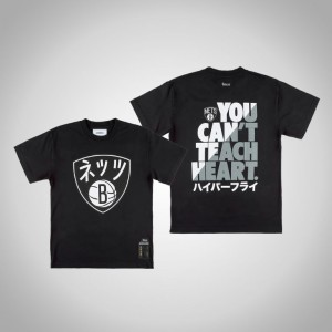 Brooklyn Nets Katakana Men's Hyperfly T-Shirt - Black 855093-395
