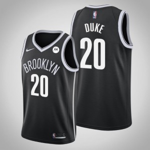 David Duke Brooklyn Nets Men's Icon Edition Jersey - Black 197829-666