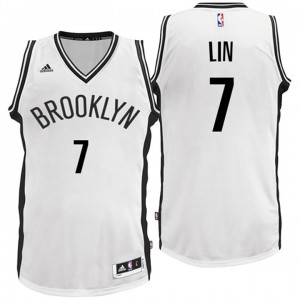 Jeremy Lin Brooklyn Nets New Swingman Men's Home Jersey - White 303467-183
