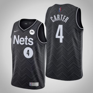 Jevon Carter Brooklyn Nets Edition Men's Earned Jersey - Black 612918-599