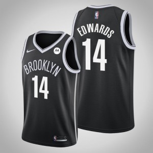 Kessler Edwards Brooklyn Nets Men's Icon Edition Jersey - Black 406043-695
