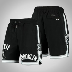 Kyrie Irving Brooklyn Nets Basketball Men's #11 Pro Standard Shorts - Black 367626-547