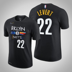 Caris LeVert Brooklyn Nets 2020-21 Edition Story Men's #22 City T-Shirt - Black 850131-264