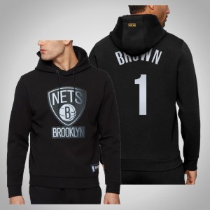 Bruce Brown Brooklyn Nets Bounce Pullover Men's #1 NBA x Hugo Boss Hoodie - Black 660756-709