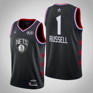 D'Angelo Russell Brooklyn Nets Swingman Men's #1 2019 All-Star Jersey - Black 143836-446