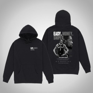 Kevin Durant Brooklyn Nets Check The Credits Men's #7 NBA Remix Hoodie - Black 480334-480