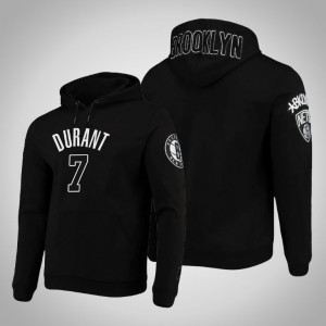 Kevin Durant Brooklyn Nets Pullover Men's #7 Pro Standard Hoodie - Black 139002-316
