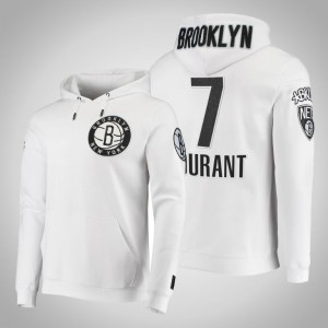 Kevin Durant Brooklyn Nets Men's #7 Pro Standard Hoodie - White 141876-600