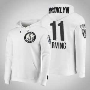 Kyrie Irving Brooklyn Nets Men's #11 Pro Standard Hoodie - White 598124-143