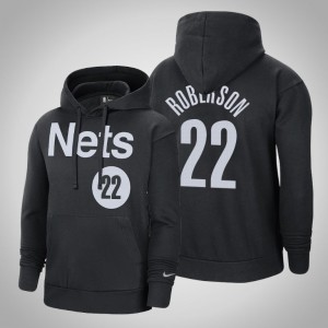 Andre Roberson Brooklyn Nets 2021 Season Pullover Men's #22 Earned Hoodie - Black 698578-236
