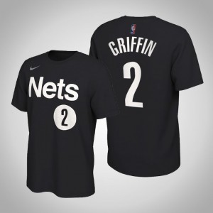 Blake Griffin Brooklyn Nets Edition 2021 Men's #2 Earned T-Shirt - Black 453386-456