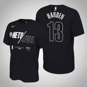 James Harden Brooklyn Nets Mantra Men's #13 2021 NBA Playoffs T-Shirt - Black 756918-372