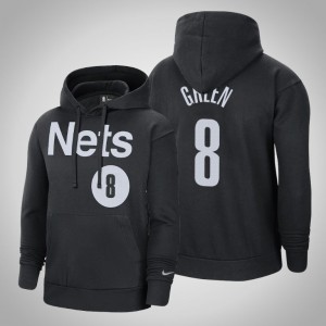 Jeff Green Brooklyn Nets 2021 Season Pullover Men's #8 Earned Hoodie - Black 961152-192