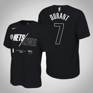 Kevin Durant Brooklyn Nets Mantra Men's #7 2021 NBA Playoffs T-Shirt - Black 920714-318
