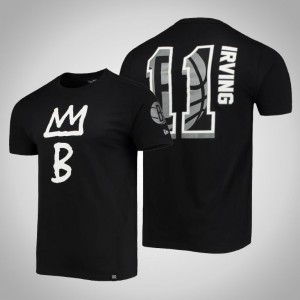 Kyrie Irving Brooklyn Nets 2021 Edition Player Men's #11 City T-Shirt - Black 254293-826