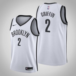 Blake Griffin Brooklyn Nets 2020-21 Men's #2 Association Jersey - White 987829-489