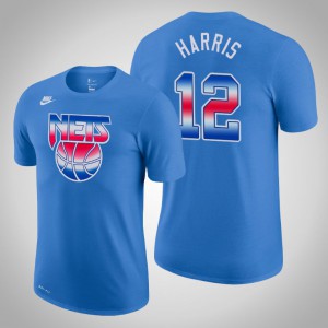 Joe Harris Brooklyn Nets Performance Men's #12 Hardwood Classics T-Shirt - Blue 863772-660