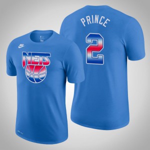 Taurean Prince Brooklyn Nets Performance Men's #2 Hardwood Classics T-Shirt - Blue 160557-754