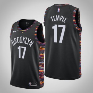 Garrett Temple Brooklyn Nets Men's #17 City Jersey - Black 981424-616