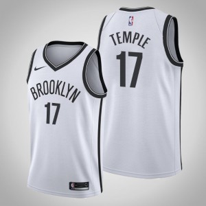Garrett Temple Brooklyn Nets Men's #17 Association Jersey - White 250204-738