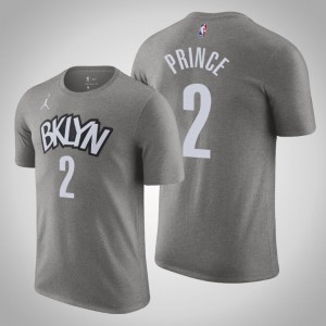 Taurean Prince Brooklyn Nets 2020-21 Men's #2 Statement T-Shirt - Gray 299221-563