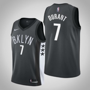 Kevin Durant Brooklyn Nets Men's #7 Statement Jersey - Black 808989-441
