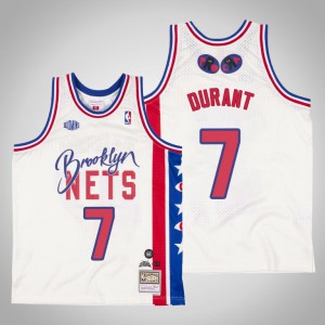 Kevin Durant Brooklyn Nets Joey Badass x BR Remix Men's #7 NBA Remix Jersey - White 852329-346