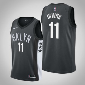 Kyrie Irving Brooklyn Nets Swingman Men's #11 Statement Jersey - Black 753105-717