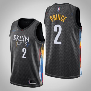 Taurean Prince Brooklyn Nets 2020-21 Men's #2 City Jersey - Black 728122-329