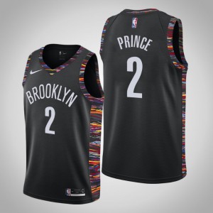 Taurean Prince Brooklyn Nets Men's #2 City Jersey - Black 949977-510