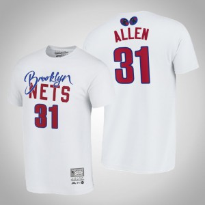 Jarrett Allen Brooklyn Nets Joey Badass x BR Remix HWC Limited Edition Men's #31 NBA Remix T-Shirt - White 868684-135