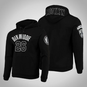 Spencer Dinwiddie Brooklyn Nets Pullover Men's #26 Pro Standard Hoodie - Black 787477-822