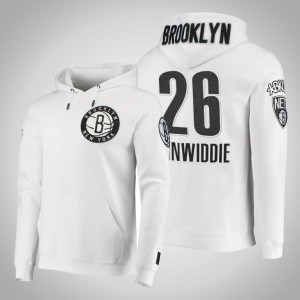 Spencer Dinwiddie Brooklyn Nets Men's #26 Pro Standard Hoodie - White 900703-246
