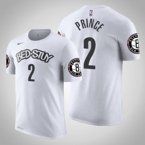 Taurean Prince Brooklyn Nets 2020 Season Name & Number Men's #2 City T-Shirt - White 132381-894
