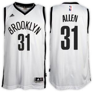 Jarrett Allen Brooklyn Nets New Swingman Men's #31 Home Jersey - White 744593-978