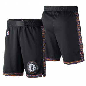 Brooklyn Nets NBA 2018 CIty Edition Basketball Men's City Shorts - Black 499401-769