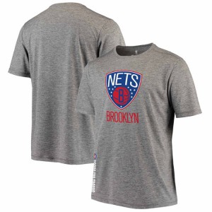 Brooklyn Nets Made to Move Men's Hoops For Troops T-Shirt - Heathered Gray 719833-396