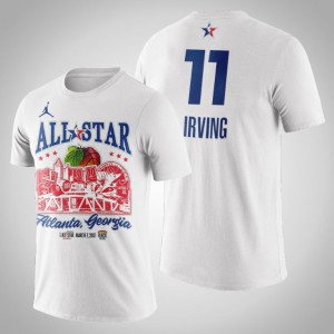 Kyrie Irving Brooklyn Nets Game Support Black Colleges Men's #11 2021 NBA All-Star T-Shirt - White 551144-210