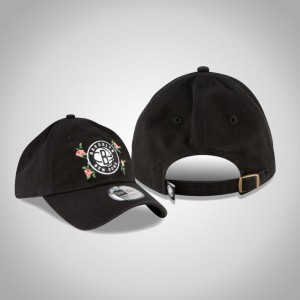 Brooklyn Nets Casual Classic Adjustable Women's Bloom Hat - Black 142076-369