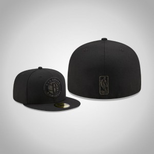 Brooklyn Nets 59FIFTY Fitted Men's Logo Spark Hat - Black 384175-166