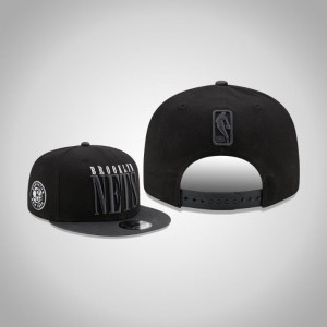 Brooklyn Nets 9FIFTY Snapback Men's Team Title Hat - Black 841393-964
