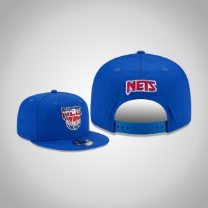 Brooklyn Nets Nights 9FIFTY Snapback Men's Hardwood Classic Hat - Blue 233838-899