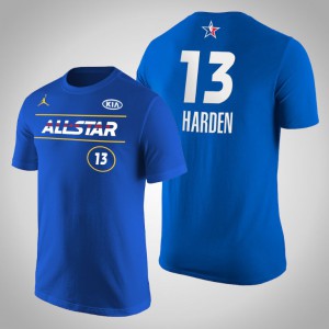 James Harden Brooklyn Nets Eastern Men's #13 2021 NBA All-Star T-Shirt - Blue 378338-448