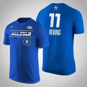 Kyrie Irving Brooklyn Nets Eastern Men's #11 2021 NBA All-Star T-Shirt - Blue 533115-972