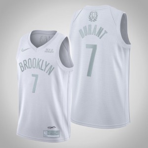 Kevin Durant Brooklyn Nets Swingman Men's #7 MVP Jersey - White 163904-661