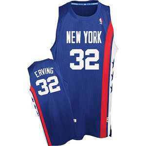 Julius Erving Brooklyn Nets Soul Swingman Men's #32 Road Jersey - Blue 135792-476