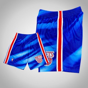 Brooklyn Nets Throwback Basketball Men's Hardwood Classics Shorts - Blue 909410-399