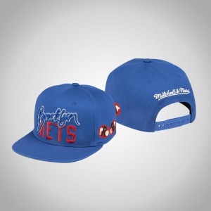 Brooklyn Nets Joey Badass x BR Remix Snapback Men's NBA Remix Hat - Blue 714712-887