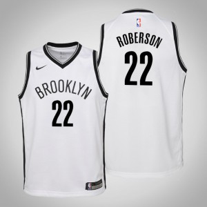 Andre Roberson Brooklyn Nets Edition 2021 Season Youth #22 Association Jersey - White 987930-112